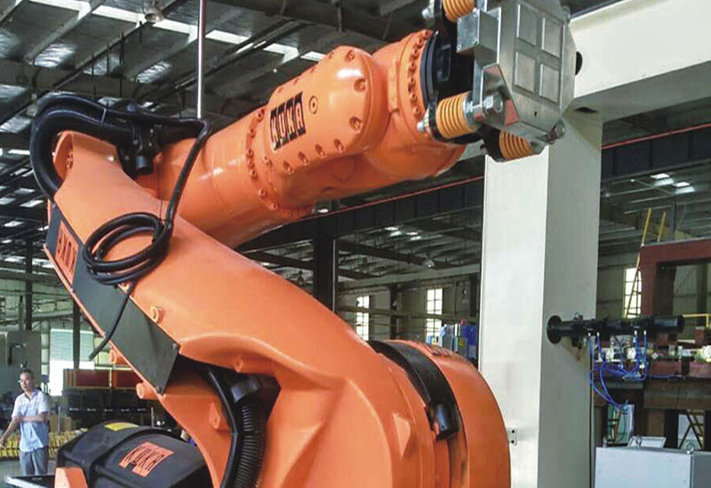库卡机器人自动化搬运生产线